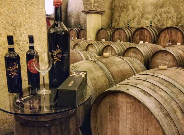 Florencia Tour privado de vino Brunello de día completo a Montalcino
