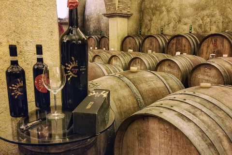 Florencja: Prywatna całodniowa wycieczka po winie Brunello do MontalcinoPrywatna wycieczka Brunello!