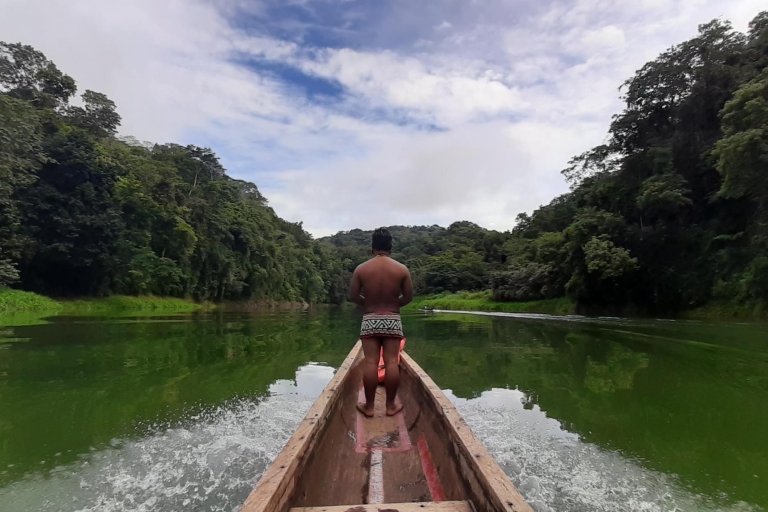 Depuis Panama : parc national de Chagres et village d'EmberaVisite privée en anglais