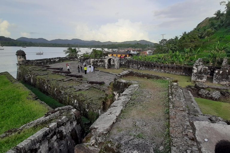 Panama : visite de la plage de l'Isla Grande et de PortobeloIsla Grande et Portobelo : visite en espagnol et portugais