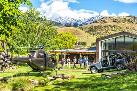 Queenstown: Central Otago Wine Tour by Private Helicopter
