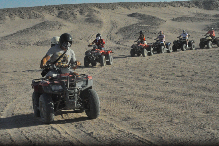 Sahl Hasheesh: Quad Bike Desert Safari with Hotel Pickup