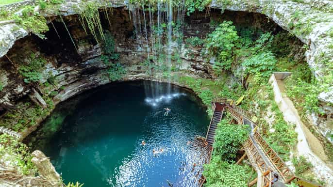 chichén itzá ik kil cenote valladolid allinclusive tour