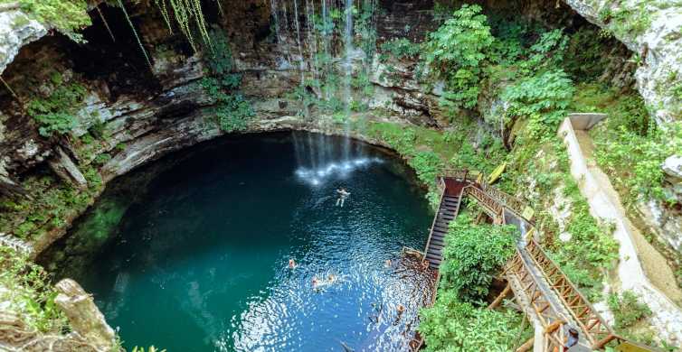 Chichen Itza Cenote and Valladolid All Inclusive Tour