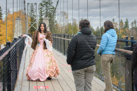 Quebec City: Führung durch die Montmorency Falls und SeilbahnGruppentour auf Französisch