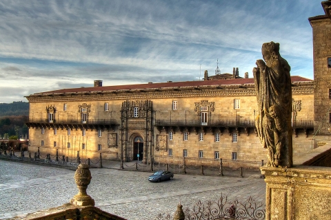Santiago de Compostela: Hostal de los Reyes Católicos TourSantiago de Compostela: rondleiding Hostal de los Reyes Católicos