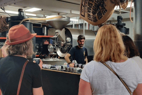 Brisbane: Visita guiada gastronómica con café, marisco y vinoBrisbane: Tour gastronómico guiado con café, marisco y vino