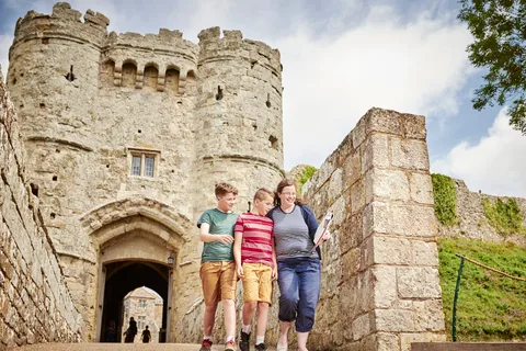 Isle of Wight: Carisbrooke Castle Eintrittskarte