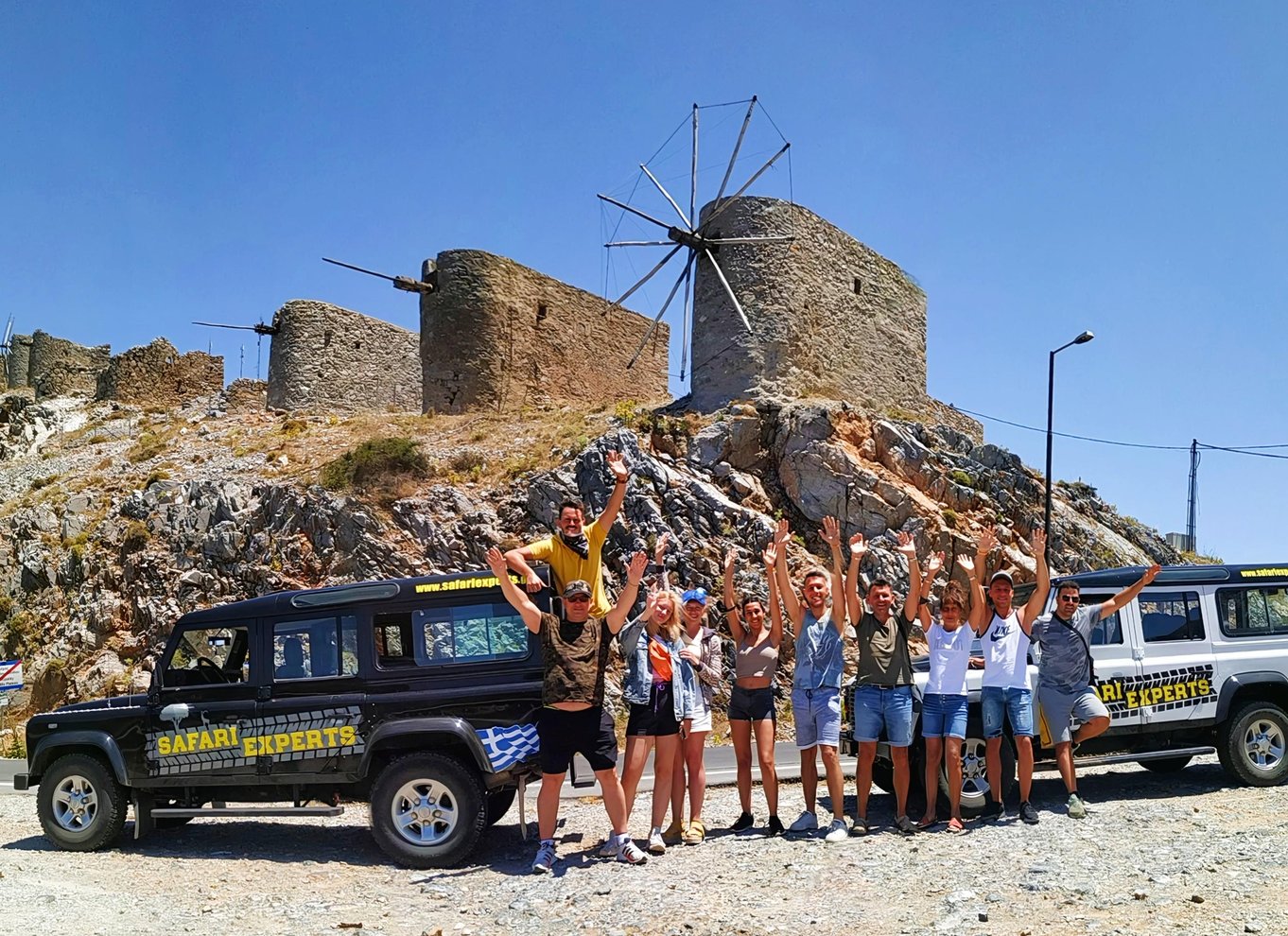 Kreta: Lasithi-plateauet og Zeus' hule Off Road Safari Tour
