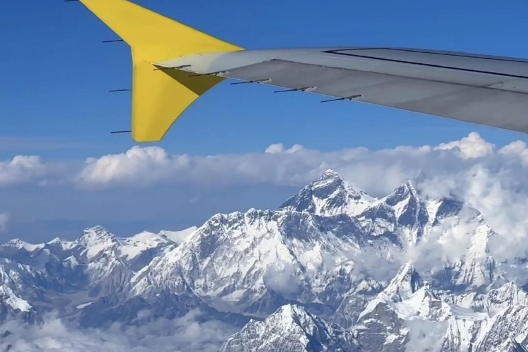 Vol panoramique dans les montagnes de l'Everest avec prise en charge et retour
