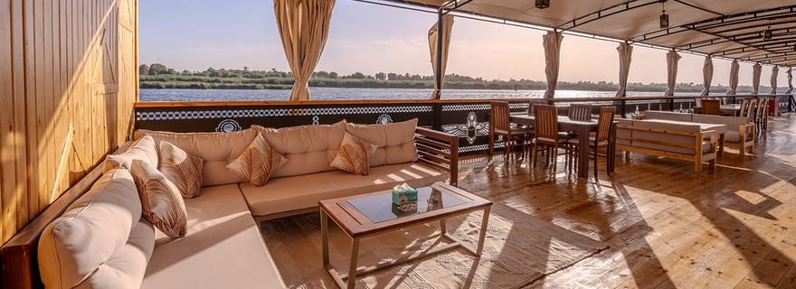 Louxor à Assouan : croisière de 6 jours sur le Nil à bord du Dahabiya avec visite des sites antiques