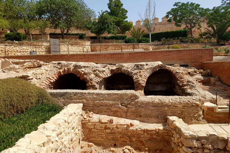 Almería: Tour em pequenos grupos pela AlcazabaAlmeria: excursão para grupos pequenos em Alcazaba em espanhol