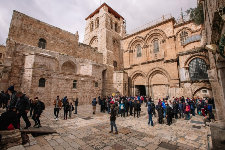 Desde Tel Aviv: tour por la Antigua y la Nueva JerusalénTour en inglés