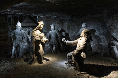 Krakow: Wieliczka Salt Mine Adventure with Guide and Pickup English tour from Meeting Point Special Offer