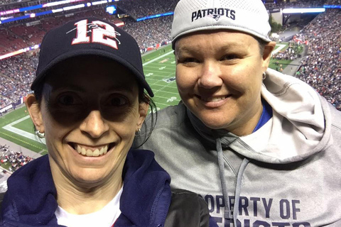 Boston: New England Patriots Football Game Ticket End Zone