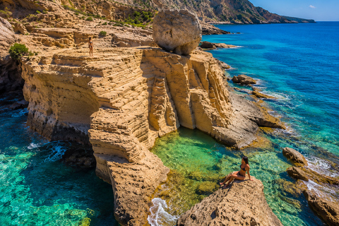 Ibiza: Natural Pools and Es Vedra Sunset by Jet ski