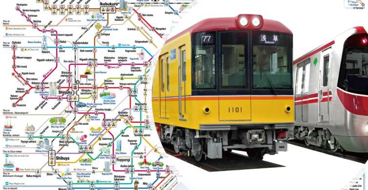 Tokyo 24 hour 48 or 72 Subway Ticket GetYourGuide