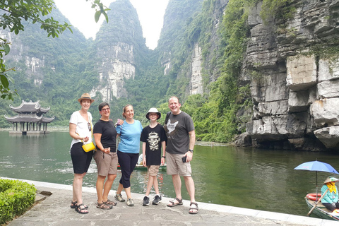 Ninh Binh: Hoa Lu, Trang An e Mua Caves Hiking Day TripTour privado com embarque no hotel