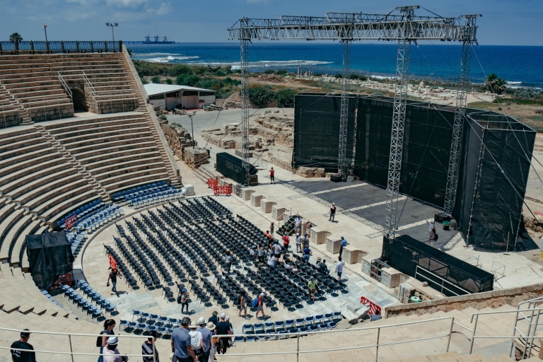Caesarea, Haifa & Akko Day Trip from Tel Aviv Caesarea, Haifa & Akko Day Trip from Tel Aviv: French Tour
