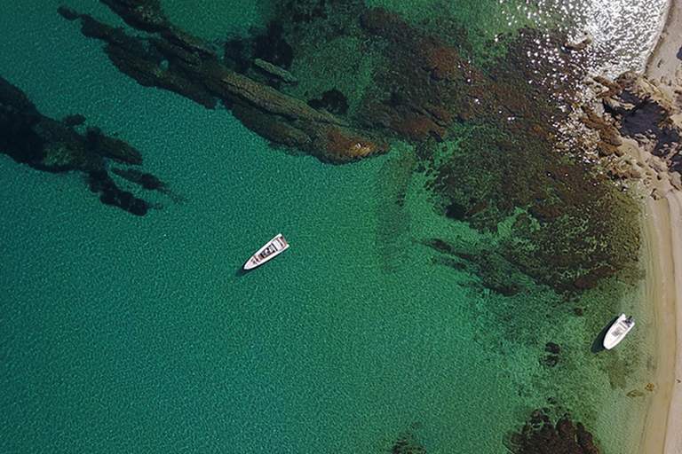 Crociera in barca privata sulla costa meridionale di MykonosOpzione standard