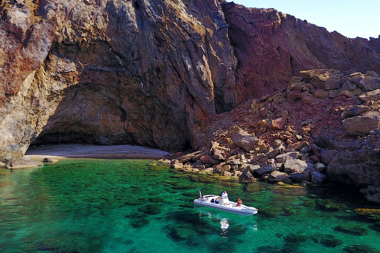 Private Boat Cruise: South coastline of Mykonos Standard Option