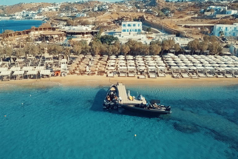 Crucero privado en barco: Costa sur de MykonosOpción Estándar