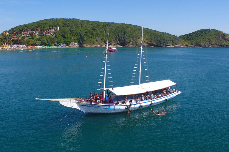 Búzios 2,5-stündiges Schooner-Boot-Erlebnis