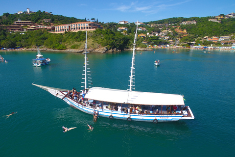 Búzios 2,5-stündiges Schooner-Boot-Erlebnis