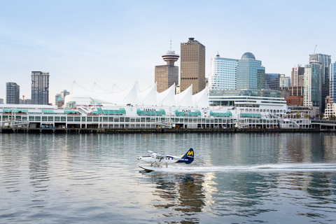 Vancouver: combinatie van watervliegtuig en hangbrug Capilano