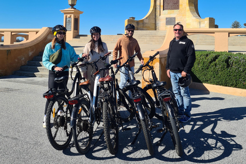 Passeio de bicicleta eléctrica em Fremantle 3 horas