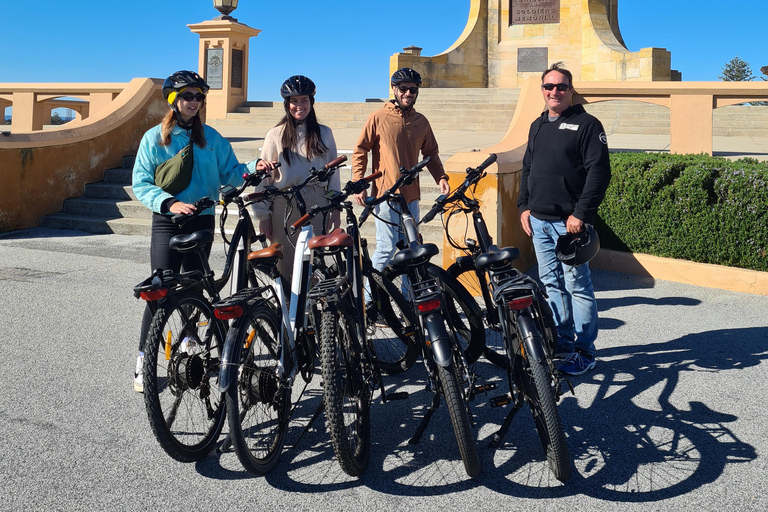 Passeio de bicicleta eléctrica em Fremantle 3 horas