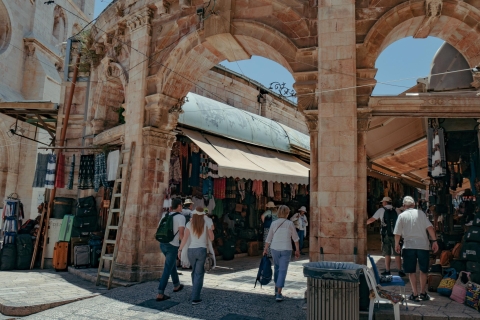 Z Tel Awiwu: jednodniowa wycieczka z przewodnikiem po Starym Mieście w Jerozolimie i nad Morzem MartwymWycieczka w języku hiszpańskim