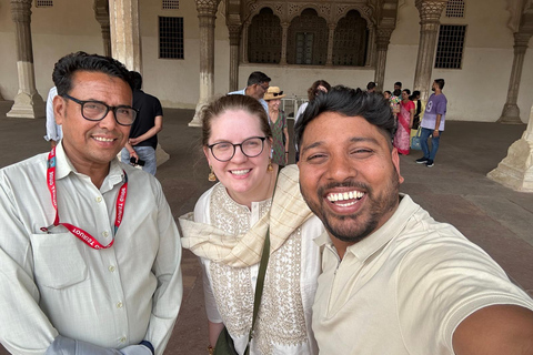 From Agra: Skip-the-Line Taj Mahal & Agra Fort Day Tour Only Professional Tour Guide