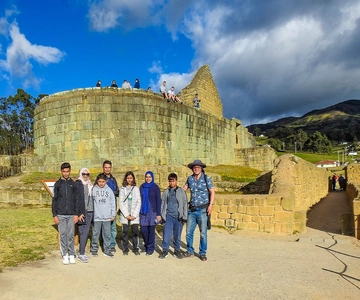Cuenca-Ec : Visita ao Complexo Ingapirca e à Montanha da Face Inca