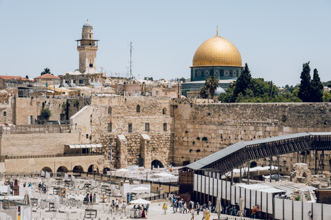 Desde Jerusalén: tour de día completo por la ciudad vieja y el mar MuertoTour francés