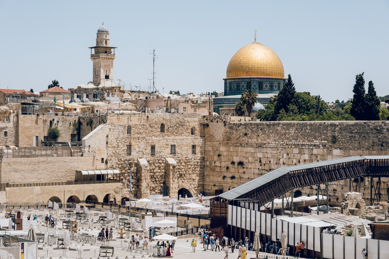 Desde Jerusalén: tour de día completo por la ciudad vieja y el mar MuertoTour en ingles