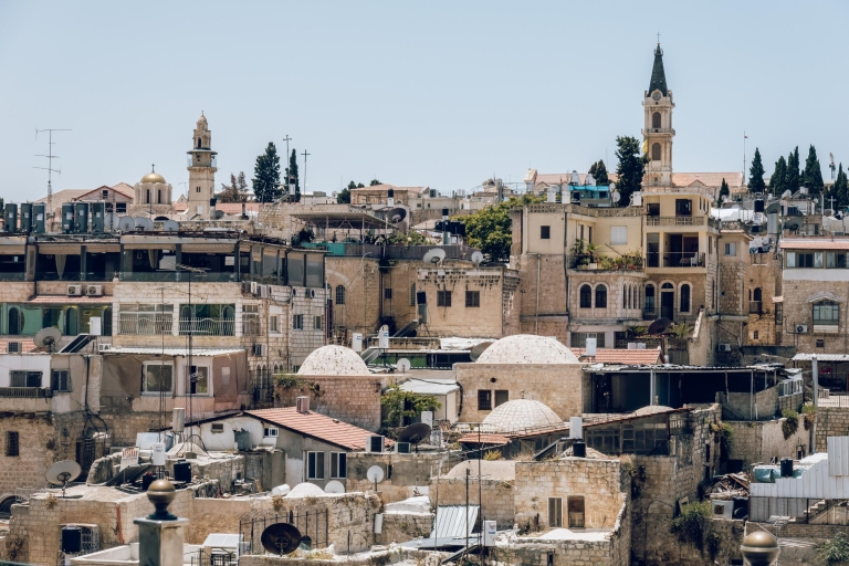 Ab Jerusalem: Tagestour Altstadt und Totes MeerTour auf Spanisch