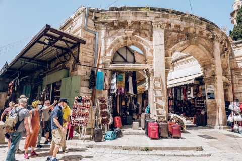 Ab Jerusalem: Tagestour Altstadt und Totes MeerTour auf Englisch