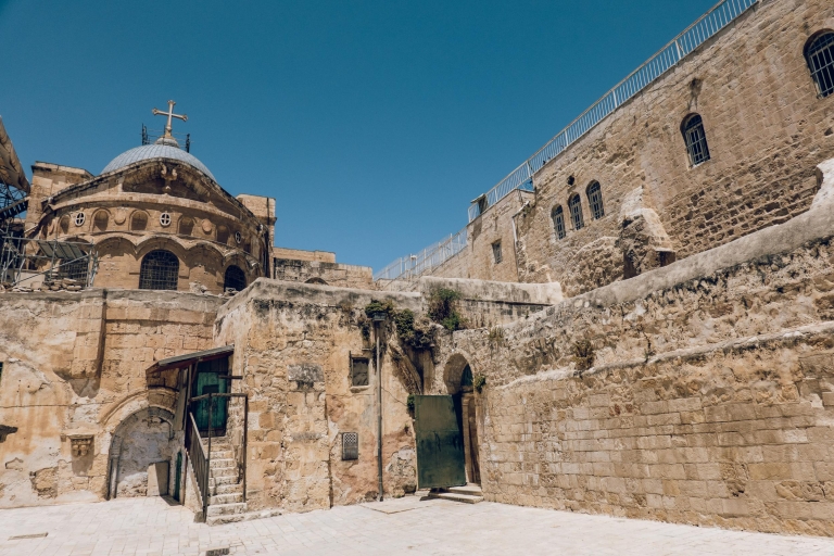 Ab Jerusalem: Tagestour Altstadt und Totes MeerTour auf Englisch