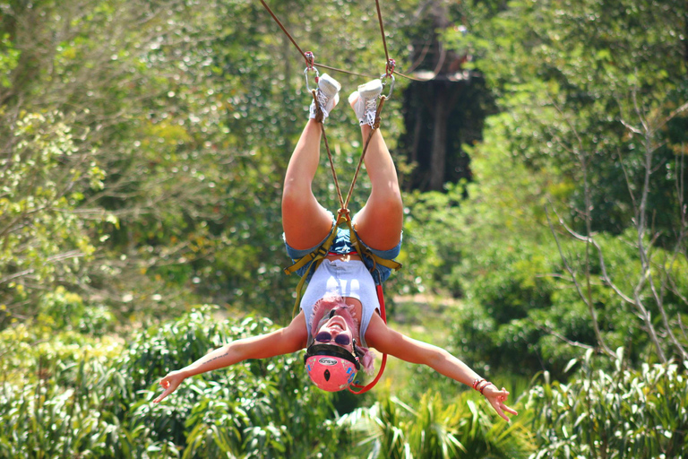 Cancun: Mayan Jungle Rush Zipline, ATV, & Cenote Tour Single Cancun/ Puerto Morelos