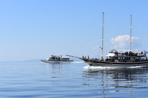 Uranopoli: crociera della penisola del Monte Athos