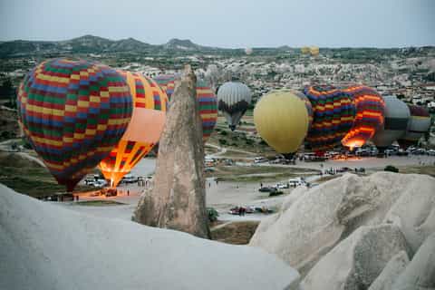 Hot Air Balloon and Best of Cappadocia City Tour
