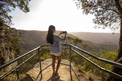 Sydney - en dagstur Vattenfall Bushwalk och Blue Mountain Sunset DagsutflyktSydney: Vildmarksvandring och solnedgång i Blue Mountains