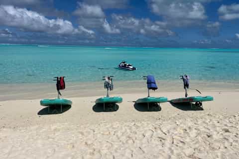 Aventure unique : balade en paddle électrique au cœur du lagon de Bora