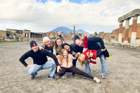 Vanuit Napels: excursie naar Pompeii en de AmalfikustPrivé-dagtour naar Pompeii en de Amalfikust