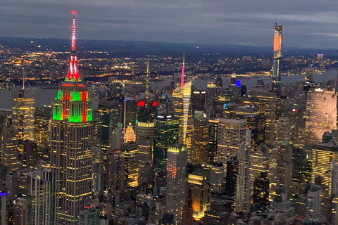 Dal New Jersey: tour in elicottero delle luci della città o dello skylineTour di un giorno in elicottero dello skyline di New York