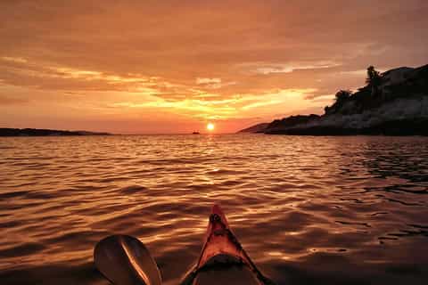 Hvar: Sunset Sea Kayaking