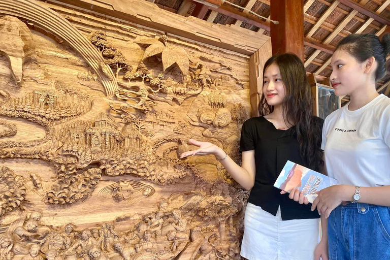 Hoi An: Corso di scultura del legno di 3 ore con un artista locale