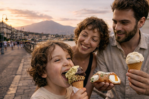 Catania: Private Golf Cart Tour with Food Tasting