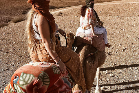 Marrakech: Agafay Desert Camel Ride with Dinner & Show